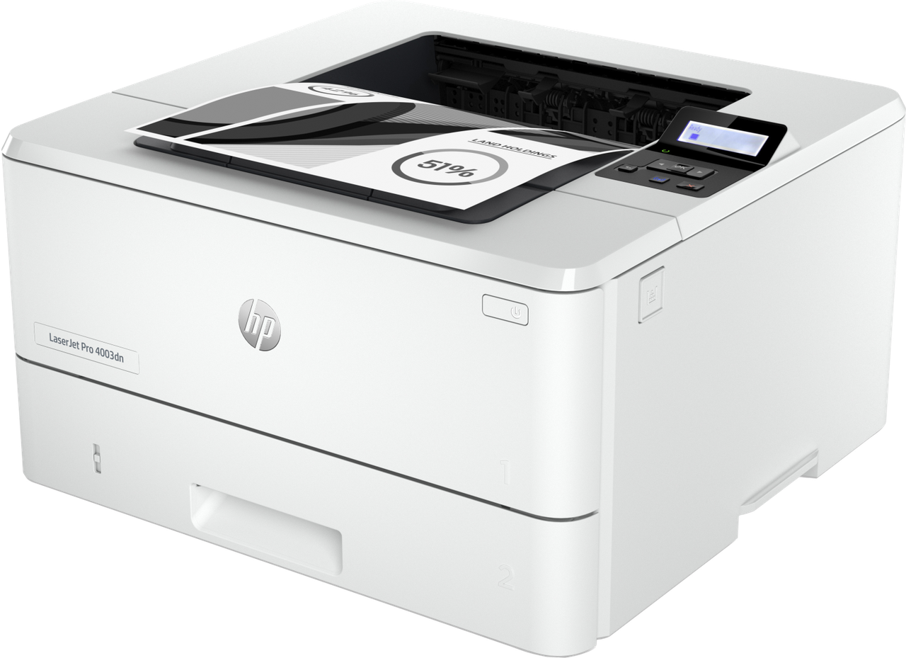 Принтер HP LaserJet Pro 4003dn (A4), 40 ppm, 256MB, 1.2 MHz, tray 100+250 pages, USB+Etherneti, Print Duplex, - фото 3 - id-p115515161