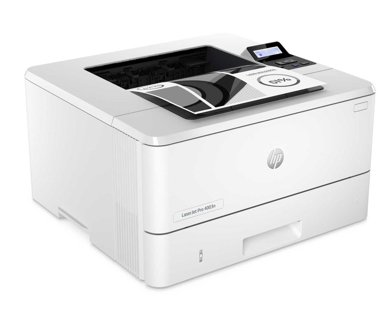 Принтер HP LaserJet Pro 4003n (A4), 40 ppm, 256MB, 1.2 MHz, tray 100+250 pages, USB+Etherneti, Duty - 80K - фото 2 - id-p115515250