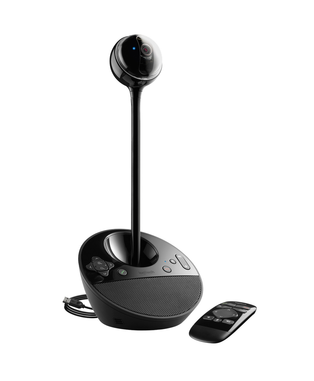 Веб-камера для видеоконференций Logitech BCC950, конструкция "всё-в-одном" для установки на столе: камера, - фото 7 - id-p115515435