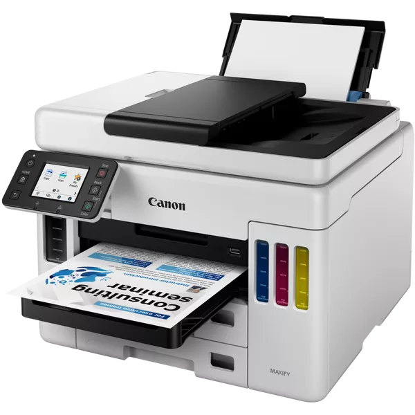 MAXIFY GX7040 (A4, Printer/Scanner/Copier/FAX, 600 x 1200 dpi, inkjet, Color, 24 ppm, tray 100 pages, LCD - фото 4 - id-p115515506