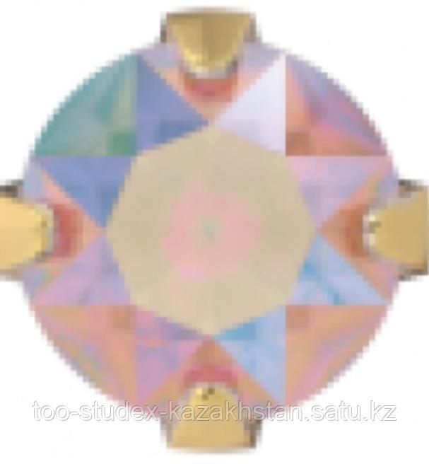 Серьги-иглы System 75 с розовым мерцанием крапан 3 мм. - фото 1 - id-p115519144