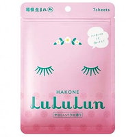 Маска увлажняющая восстанавливающая одноразовая (7 шт) LULULUN Premium Hakone Rose