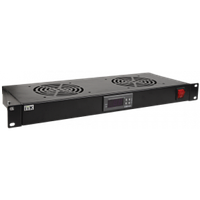 ITK FM05-1U4TS 19" вентиляторный модуль 1U 4 вентилятора с цифровым термостатом