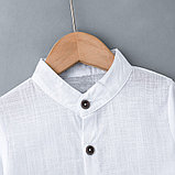 Белая рубашка для мальчика, фото 4