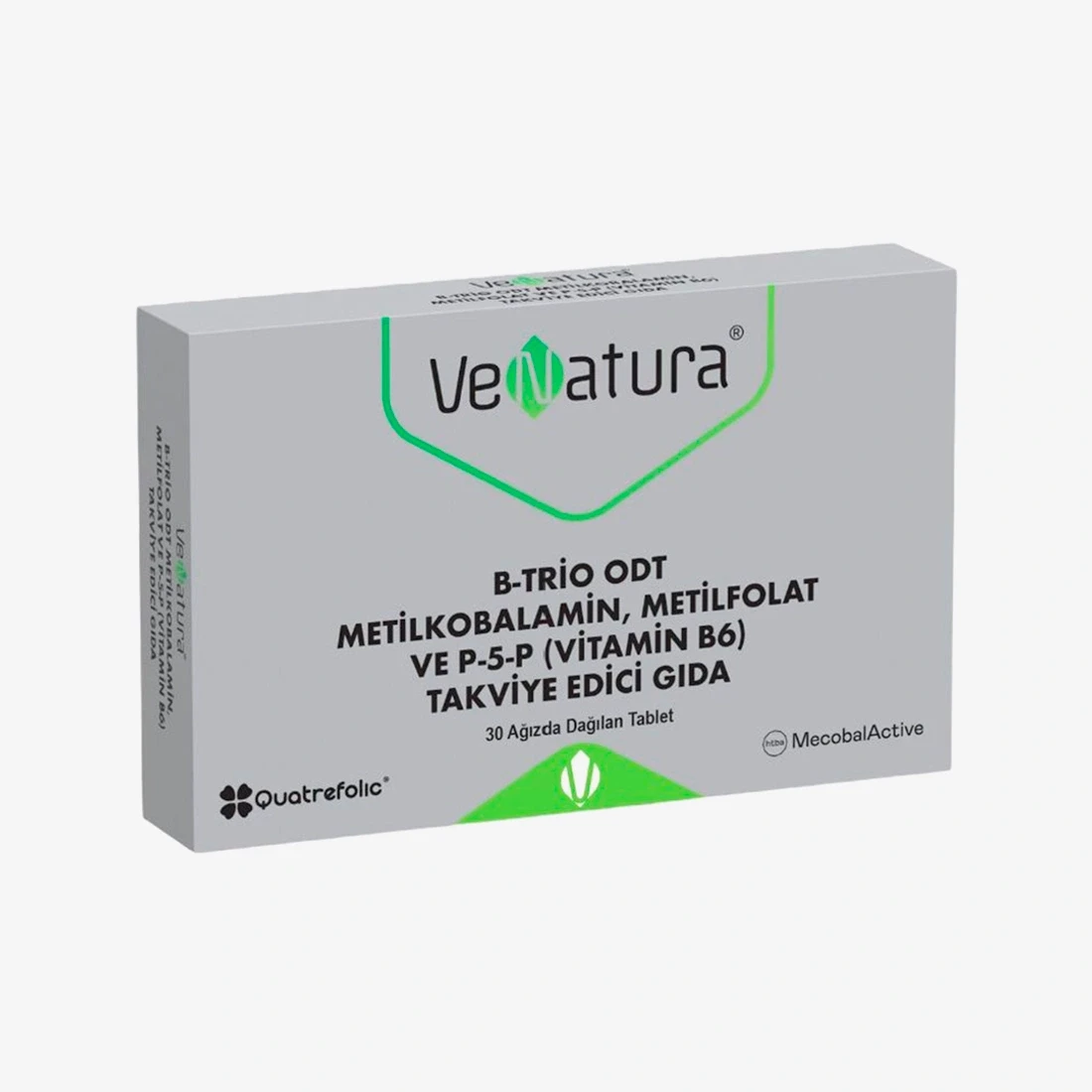 Venatura B-trio 30 таблеток - Трио витаминов B6+B9+B12 - фото 1 - id-p115520861
