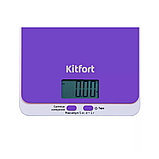 Весы кухонные Kitfort КТ-803-6, фиолетовые, фото 2