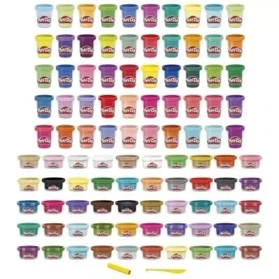 Набор Play-Doh из 100 банок