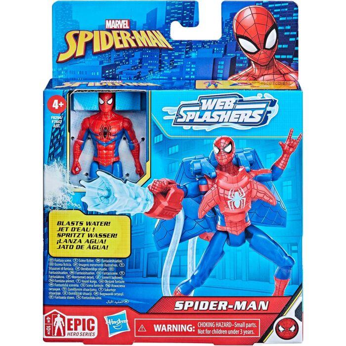 Игровой набор SPIDER-MAN Web Splashers, Фигурка 10 см в ассорт.