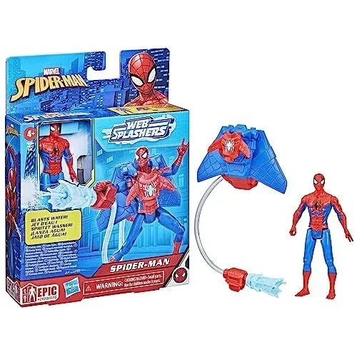 Игровой набор SPIDER-MAN Web Splashers, Фигурка 10 см в ассорт.