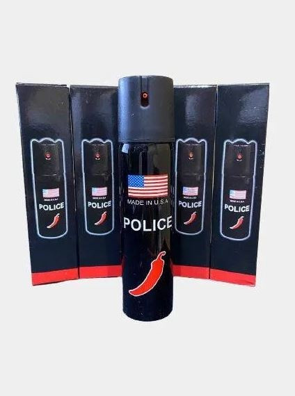 Газовый баллончик для самообороны POLICE (аэрозольный) - 60 мг. - фото 1 - id-p115522628