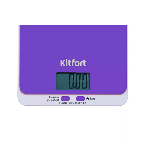 Кухонные весы Kitfort КТ-803-6, фиолетовые, фото 2