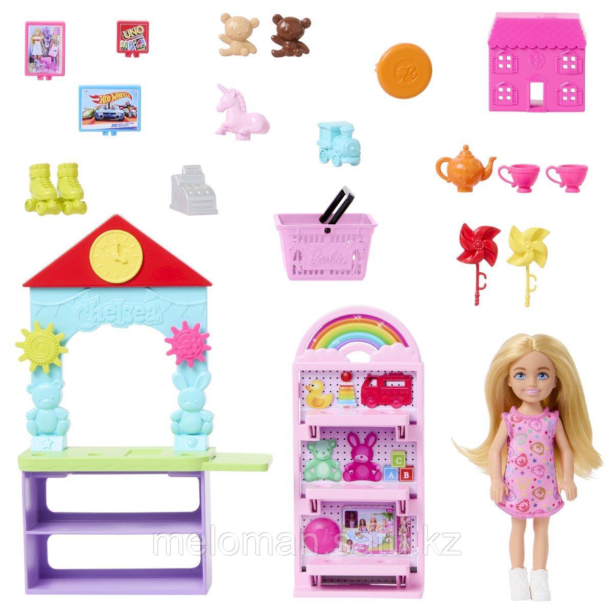 Barbie: Family. Игровой набор Челси в магазине игрушек - фото 5 - id-p115523527
