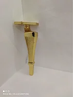 Ножка литая для мягкой мебели золото 16cm