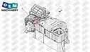 Резистор печки CONTROL UNIT BLOWER SPEED Doosan K1002207, фото 5