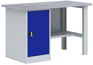 Однотумбовый металлический верстак ВП-2/1,2