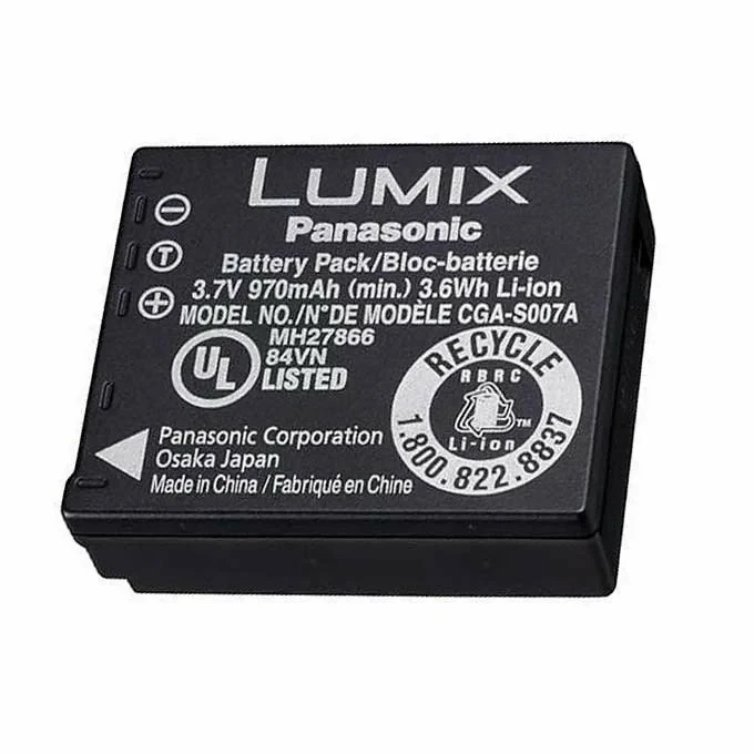 Батарея аккумуляторная Panasonic DMW-BCD10 / CGA-S007E (ДУБЛИКАТ)