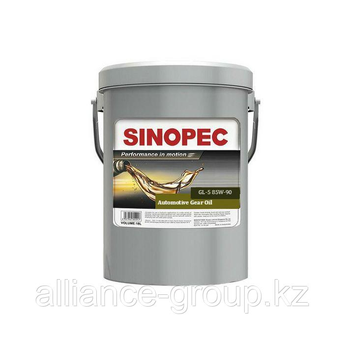 Трансмиссионное минеральное масло для МКПП Sinopec GL-5 80w90 (18 литров)