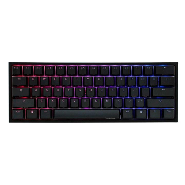 Клавиатура Ducky One 2 Mini Cherry Blue RGB LED Black-White (DKON2061ST-CRUPDAZT1) - фото 1 - id-p115579736