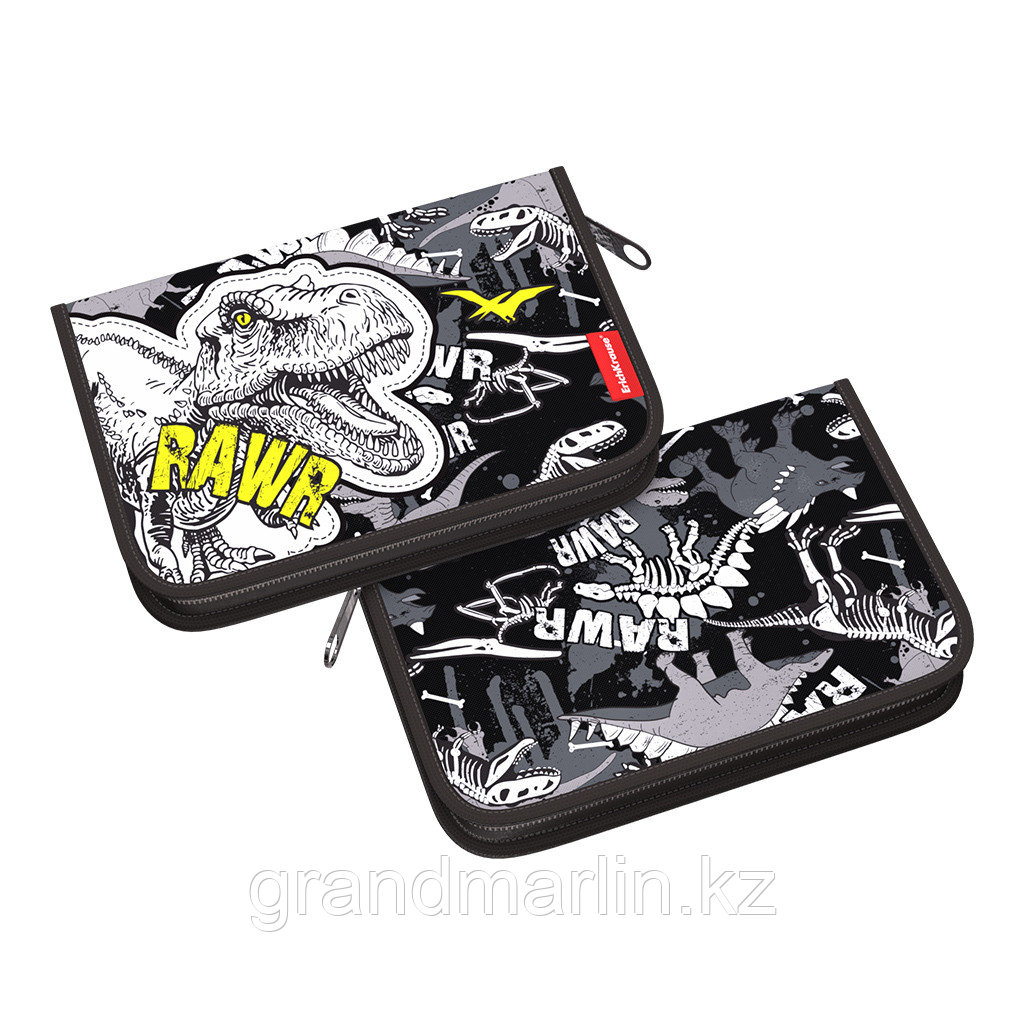 Пенал-книжка без наполнения ErichKrause 135x205x30мм Dinosaur Park, фото 1