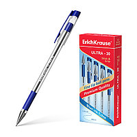 Ручка шариковая ErichKrause® ULTRA-30, цвет чернил синий (в коробке по 12шт.)