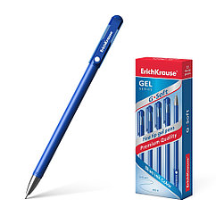 Ручка гелевая ErichKrause G-Soft Stick Classic 0.38, цвет чернил синий (в коробке по 12 шт.)