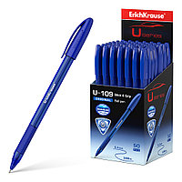 Ручка шариковая ErichKrause U-109 Stick&Grip Original 1.0, Ultra Glide Technology, цвет чернил синий