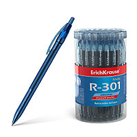 Ручка шариковая автоматическая ErichKrause R-301 Matic Original 0.7, цвет чернил синий (в тубусе по