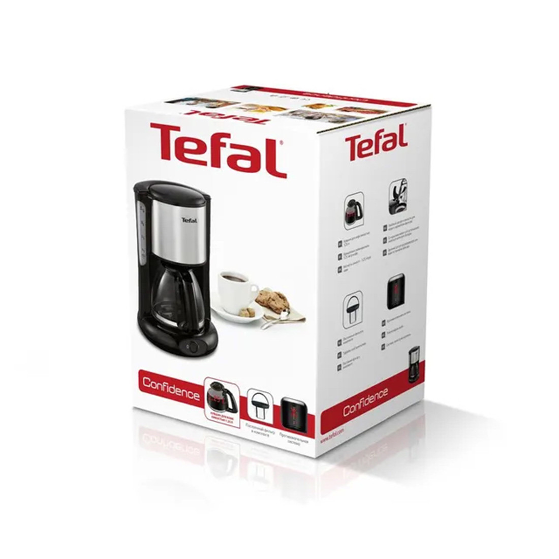 Тамшылатып кофеқайнатқыш Tefal CM361838 2-019038 7211002512 - фото 3 - id-p115580055