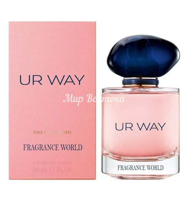 Fragrance World Ur Way - Парфюмерная вода для женщин Фрагранс Уорлд Ю Уей (аналог Armani My Way, 100 мл, ОАЭ)