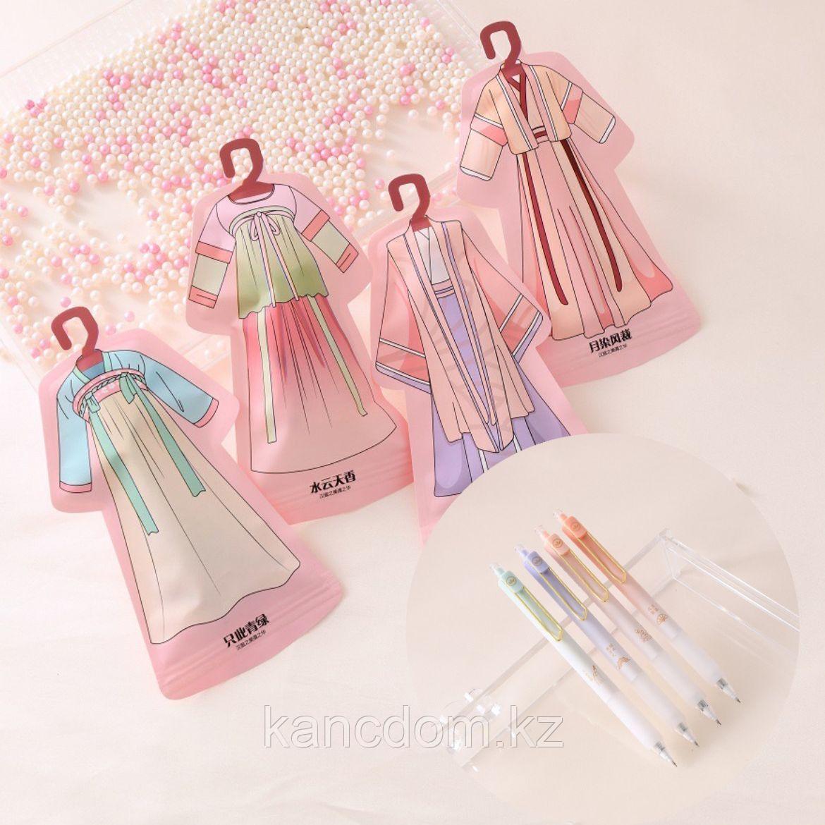 Ручка декоративная гелиевая "Hanbok" black Z-10118