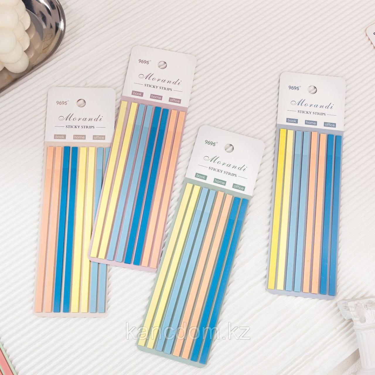 Стикер 4*140мм "Sticky Strips" 160л, пластик 95-531