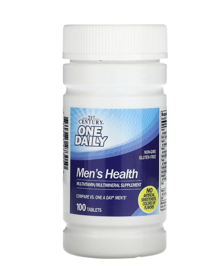 Мужские мультивитамины One Daily 100 таблеток - фото 1 - id-p115580984