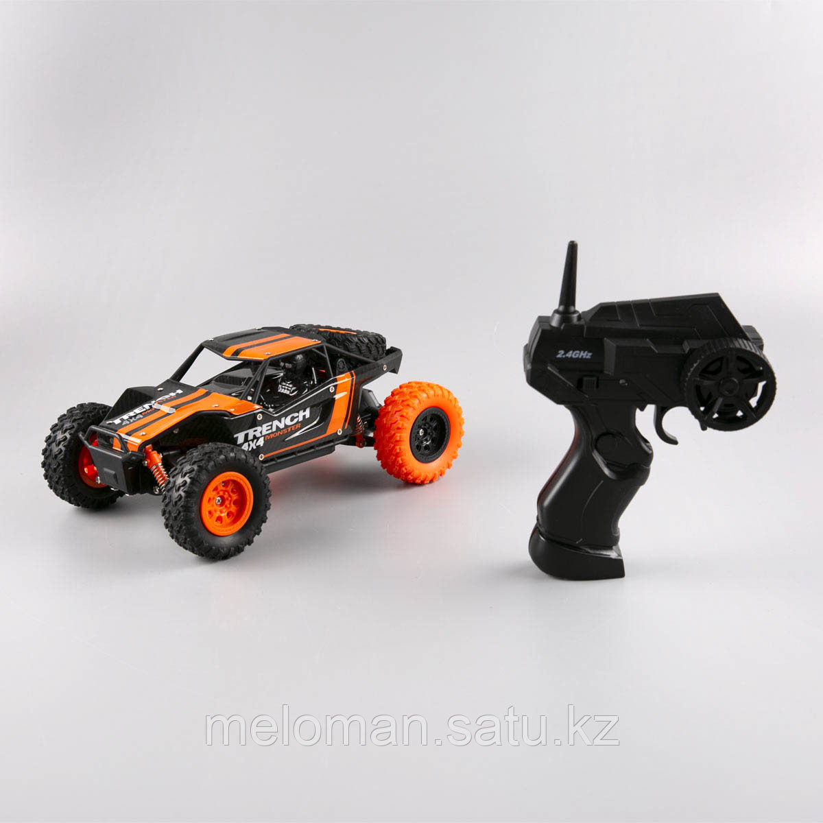 Машинка на пульте управления HB, багги, оранжевый 1:24 - фото 1 - id-p115581199