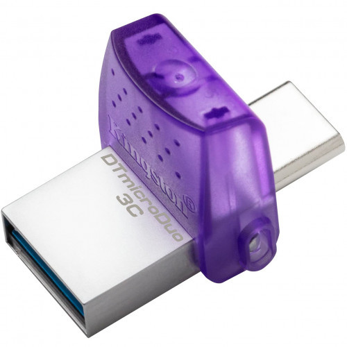 Kingston DataTraveler microDuo 3C usb флешка (flash) (DTDUO3CG3/64GB) - фото 2 - id-p107280771