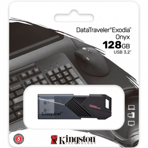 Kingston DataTraveler Exodia Onyx usb флешка (flash) (DTXON/128GB) - фото 8 - id-p109290999