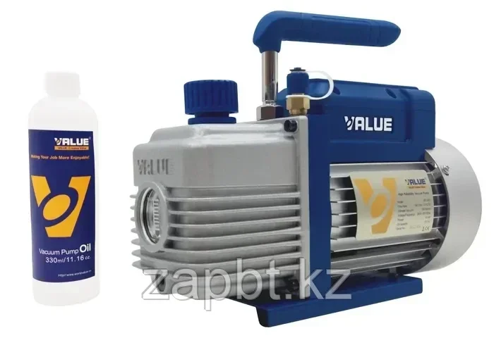 Одноступенчатый вакуумный насос VALUE VE115N 51 л/мин купить в Алматы