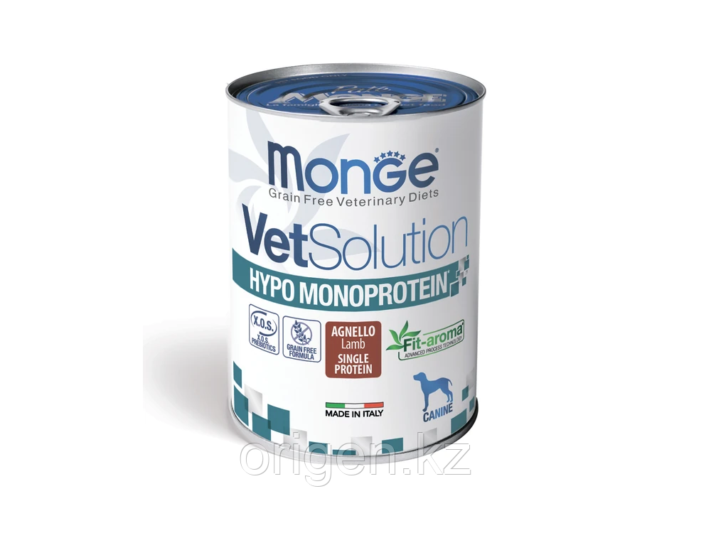 Влажный корм VetSolution Dog Hypo Monoprotein LAM для собак для снижения реакции пищевой непереносимости - фото 1 - id-p115583002