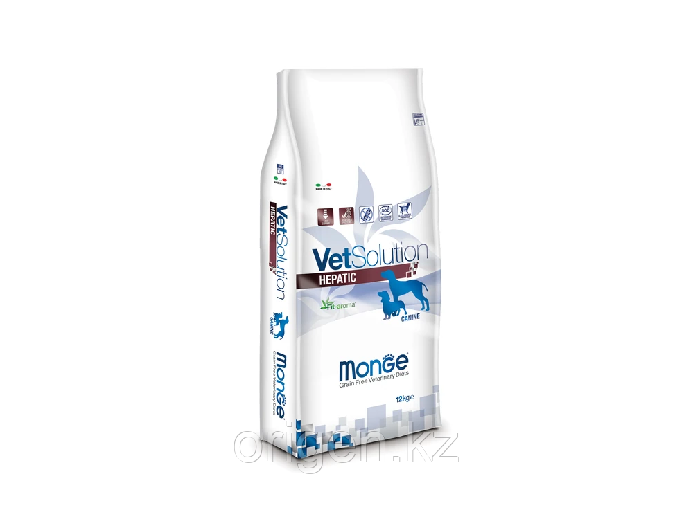 Ветеринарная диета VetSolution Dog Hepatic для собак при заболеваниях печени 12 кг - фото 1 - id-p115583053
