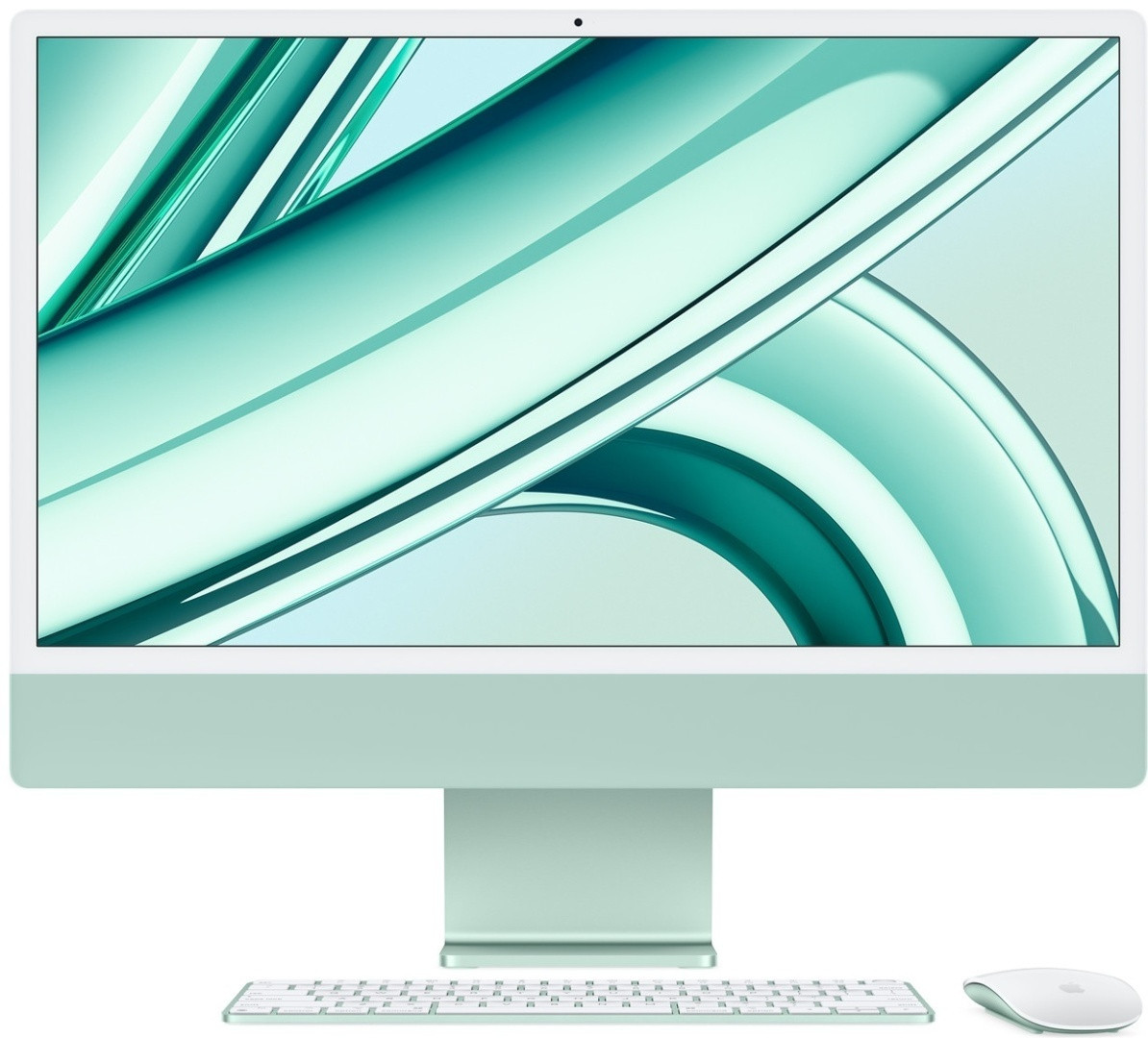 iMac 24' M3 8C/10C 8Gb/256Gb MQRQ3 Blue - фото 3 - id-p115583189