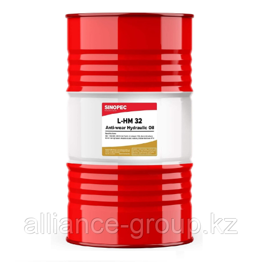 Гидравлическое минеральное масло противоизносное Sinopec L-HM 32 - фото 1 - id-p112724264