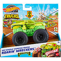Hot Wheels: Monster Trucks. 1:43 жарығы мен дыбысы бар машина - Gunkster