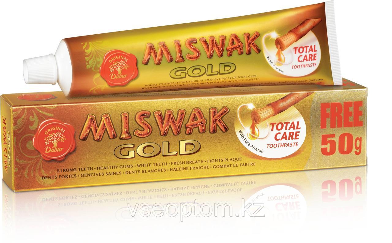 Miswak Herb Toothpaste, Dabur - Зубная паста Gold - фото 1 - id-p115584864