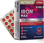 Nutraxin Iron Max 17 Mg ( Ирон Макс ) Demir, C Vitamini, B6 Vitamini, Folik Asit, B12  30 таб