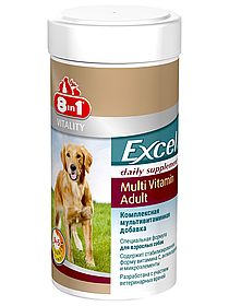 Мультивитамины для взрослых собак 8 in 1 Excel Multi Vitamin Adult 70 таблеток