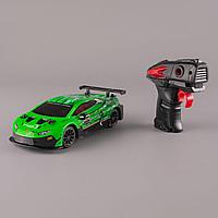 Машинка на радиоуправлении Lamborghini Huracan GT3 зеленый 1:24
