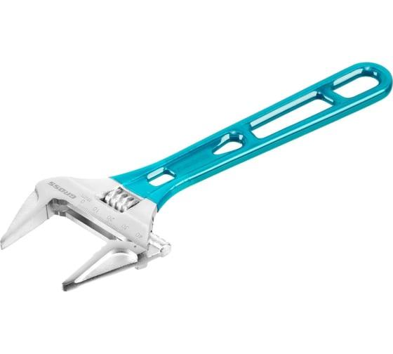 Ключ разводной 200 мм, CrV, кованый// Gross