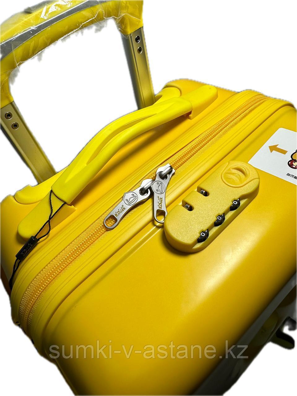 Детский дорожный чемодан, каталка с выдвижной ручкой. 3-7 лет. Высота 55 см, ширина 53 см, глубина 29 см. - фото 2 - id-p107871459