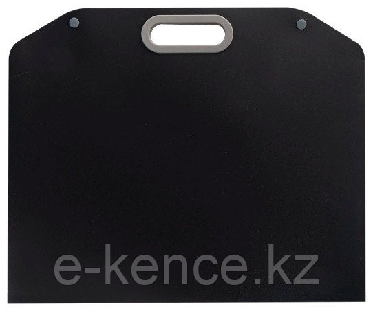 Портфель А3 чёрный ПВХ на молнии ассорти - фото 1 - id-p115590127