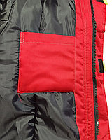 Куртка ФАВОРИТ красная с серым, фото 4