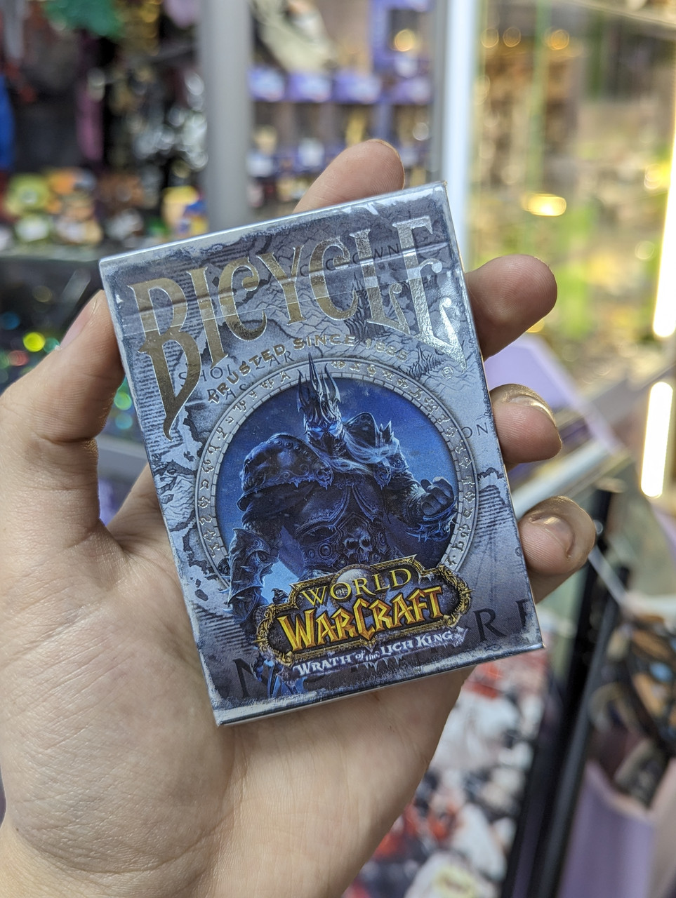 Игральные карты Bicycle World Of Warcraft Wrath of the Lich King (лицензия)